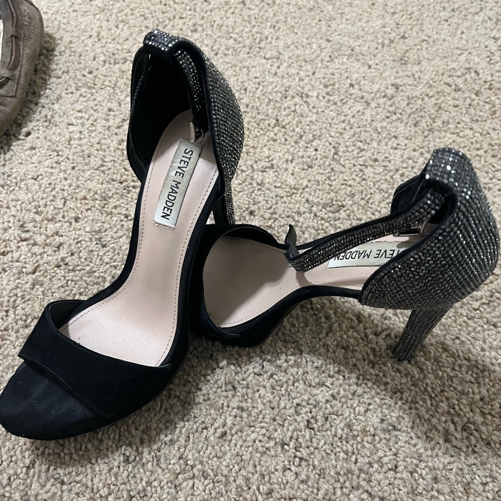 Black Steve Madden Heels